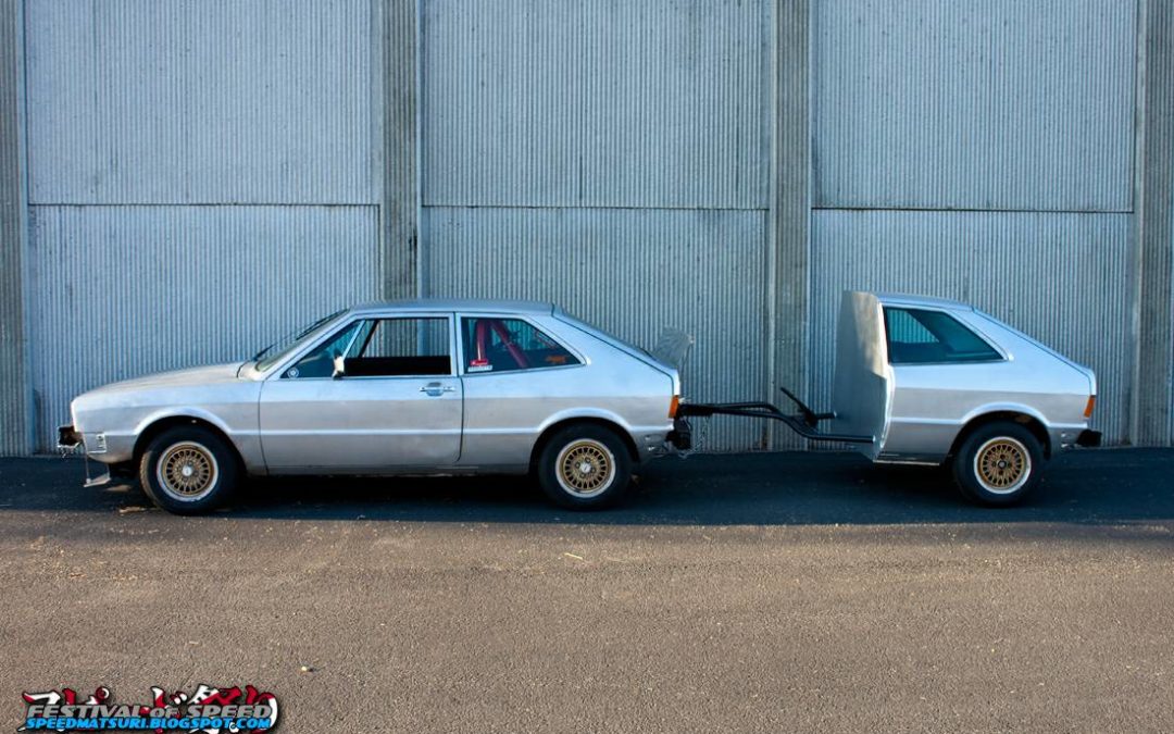 1977 VW Sirocco w/ trailer