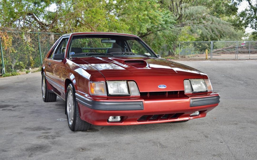 1986 Ford Mustang SVO 2.3 Turbo, 25k Miles