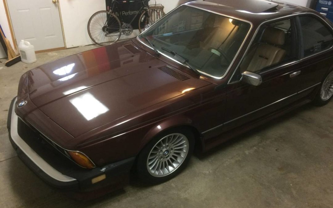 1985 BMW 635CSi Manual