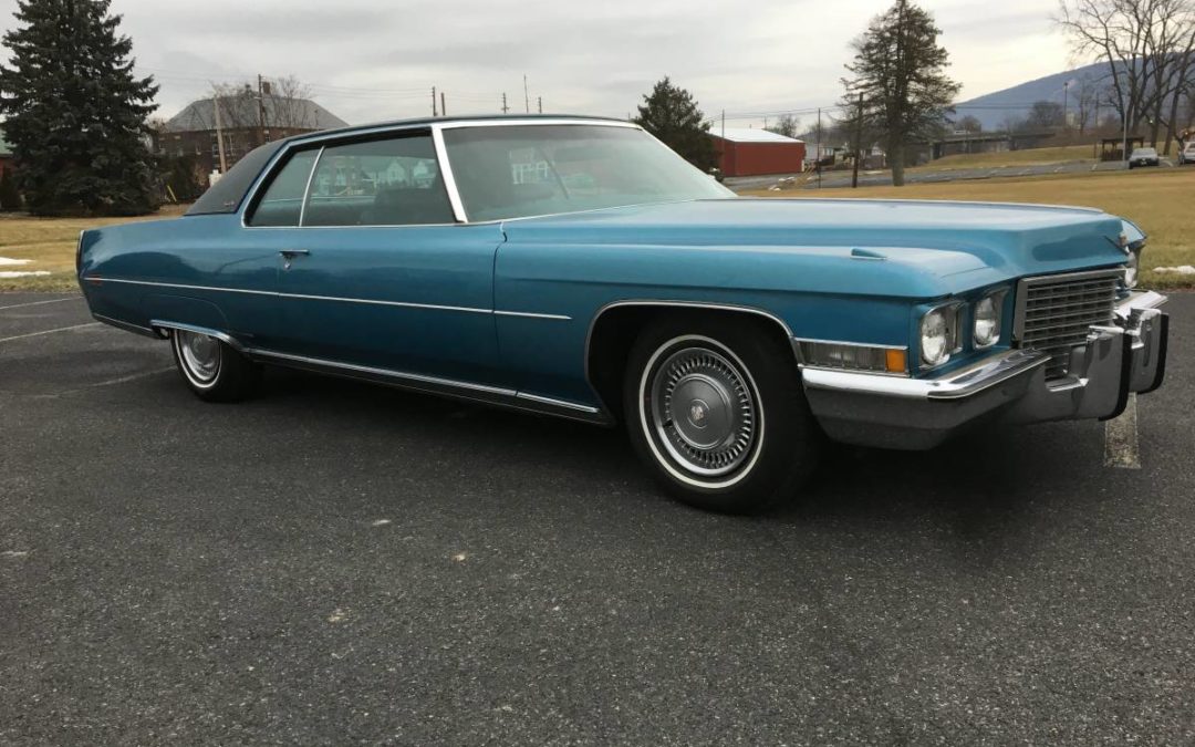 1972 Cadillac Coupe DeVille w/ 34k Miles