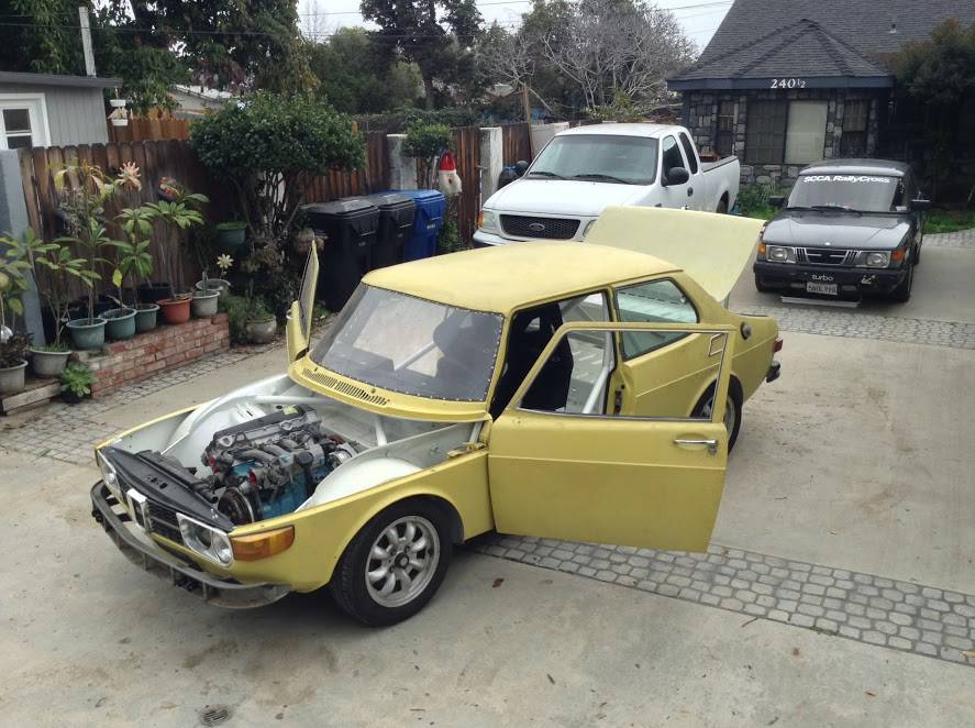 1973 Saab 99 Notchback Project