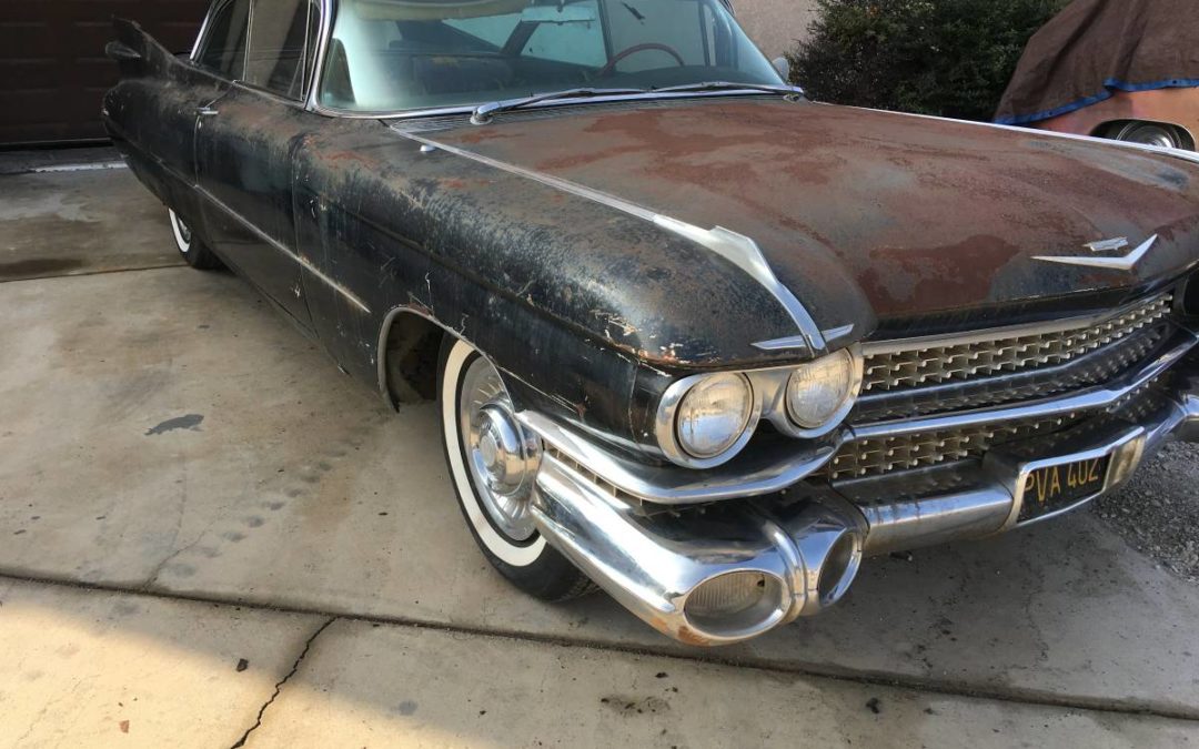 1959 Cadillac Limousine, CDV & Eldorado