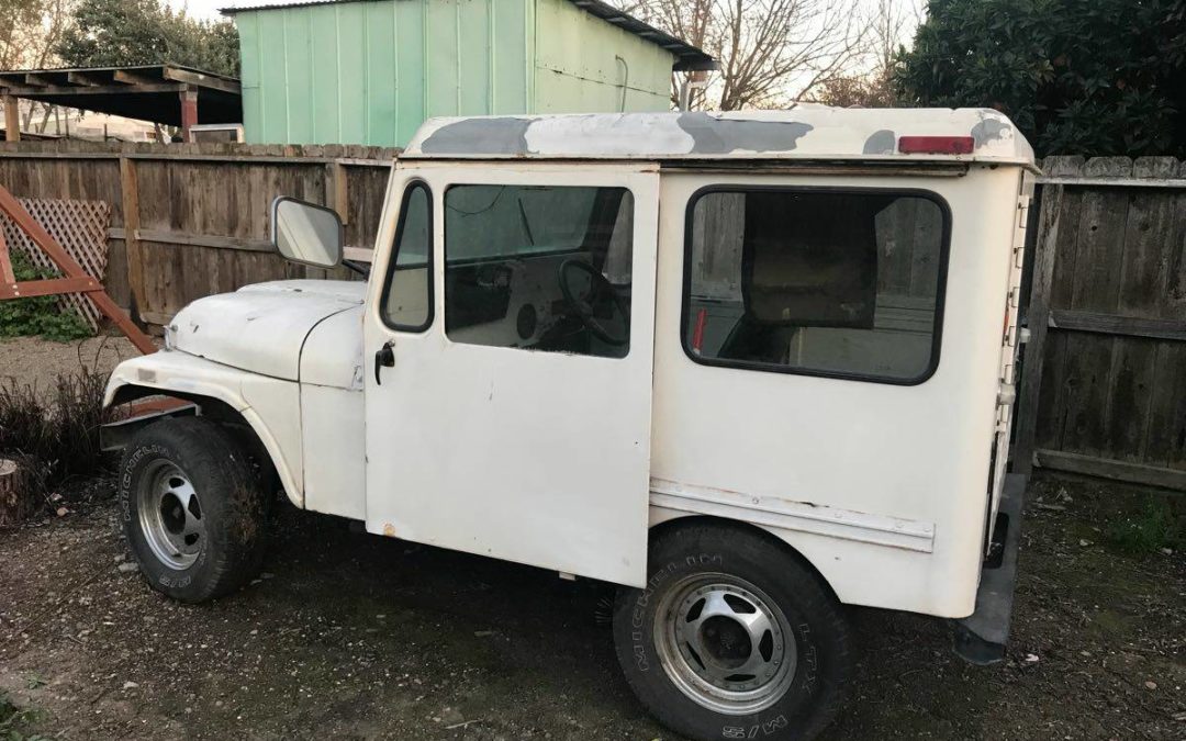 1981 Jeep RHD Mail Truck Project