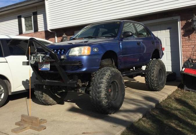 2001 Hyundai Accent 4×4 “Mud Bug”