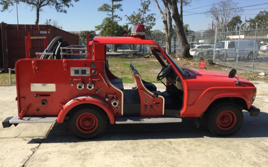 1983 Toyota FJ61V Japanese Firetruck