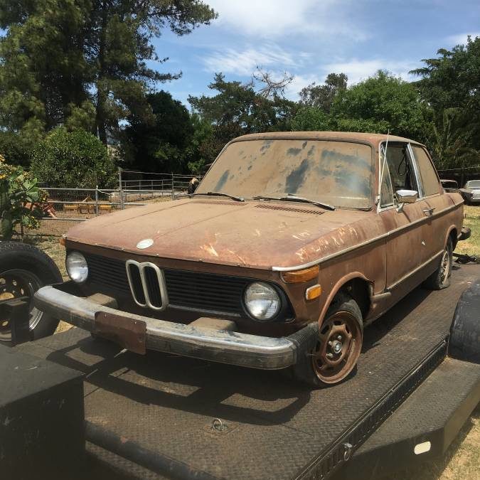 1974 BMW 2002 Tii Barn Find w/ 55k Miles