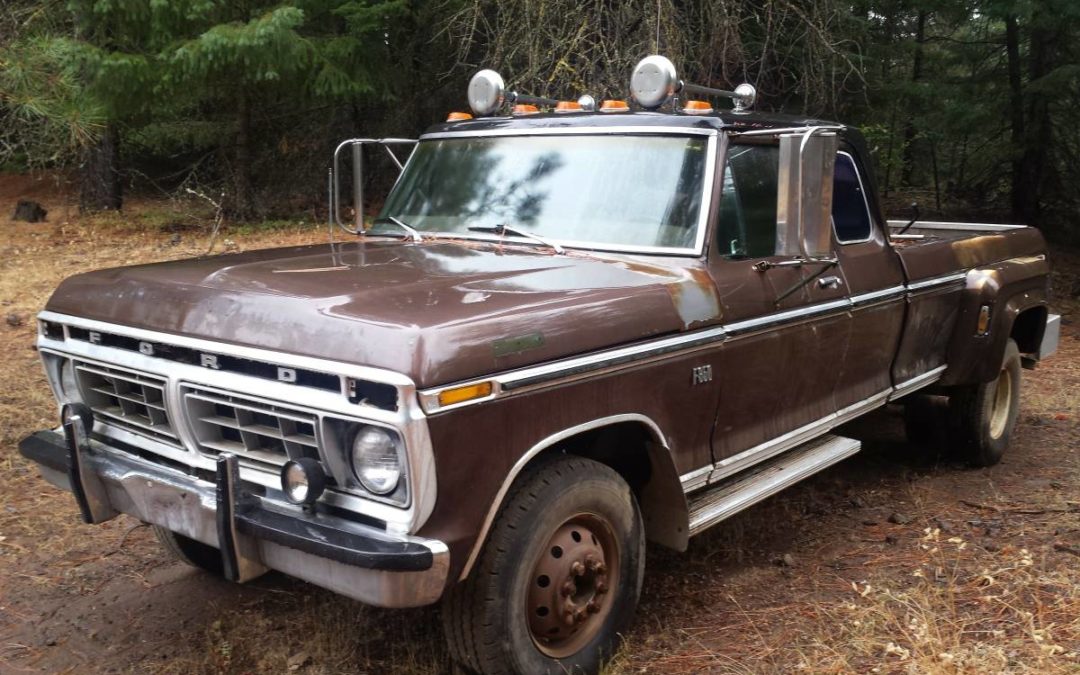 1976 Ford F-350 w/ 636ci 10.4l Caterpillar Diesel