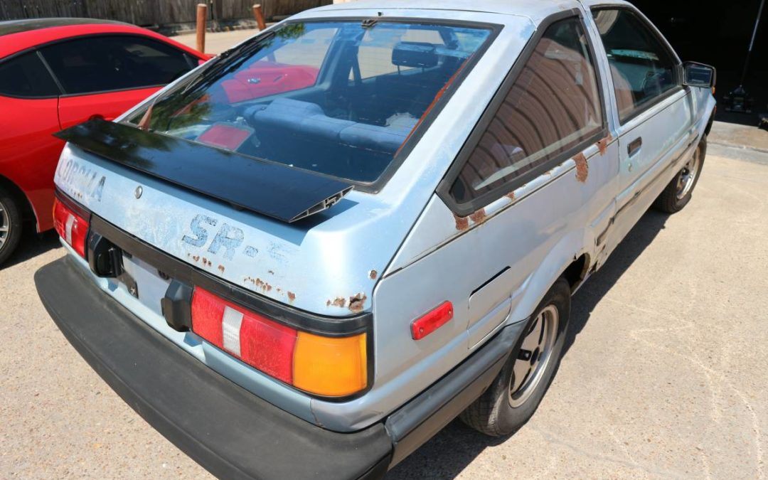 1985 Toyota Corolla SR-5 AE86 Complete Roller