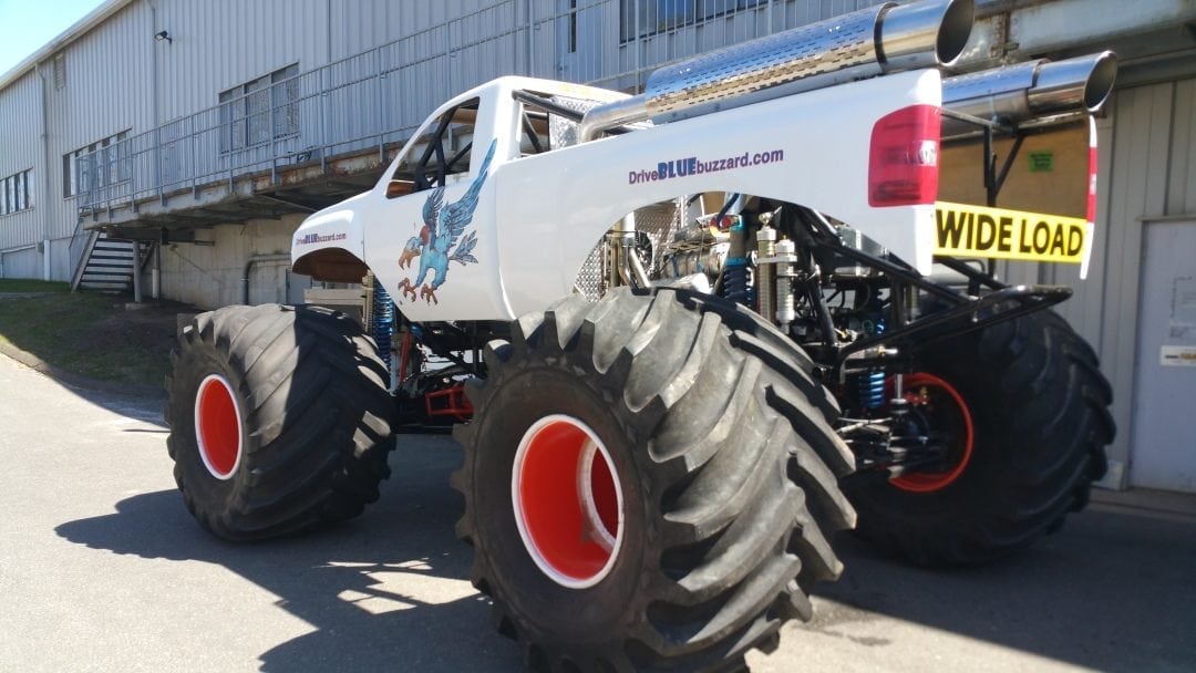 2018 Chevrolet Bodied 496ci Monster Jump Truck