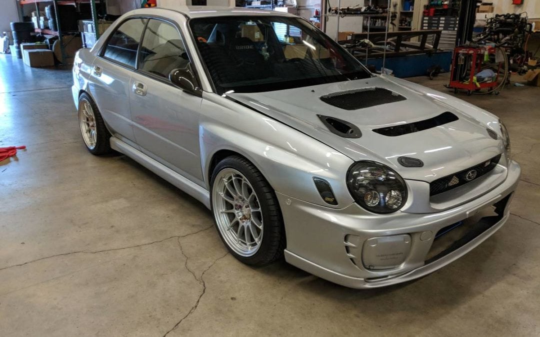 2002 Subaru WRX Rolling Race Or Show Shell w/ 40k Miles