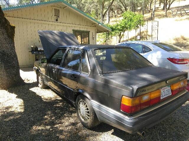 1986 Audi 4000 Quattro CE w/ Red Leather