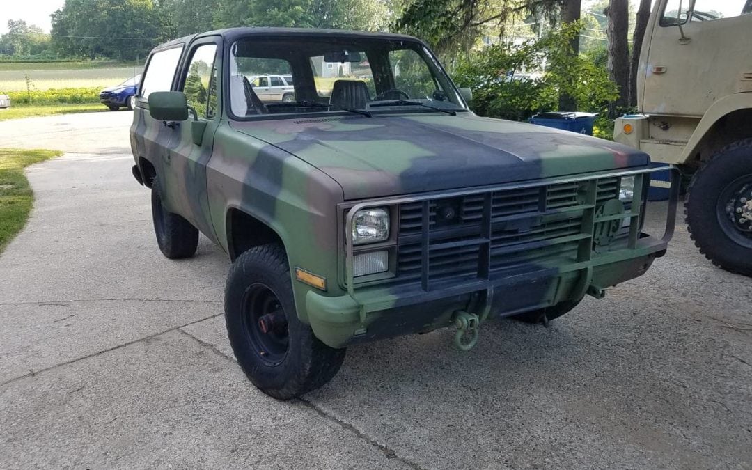 1994 Chevrolet K5 CUCV-1009 Diesel