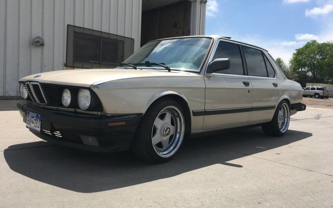 1986 BMW 535i 5 Speed