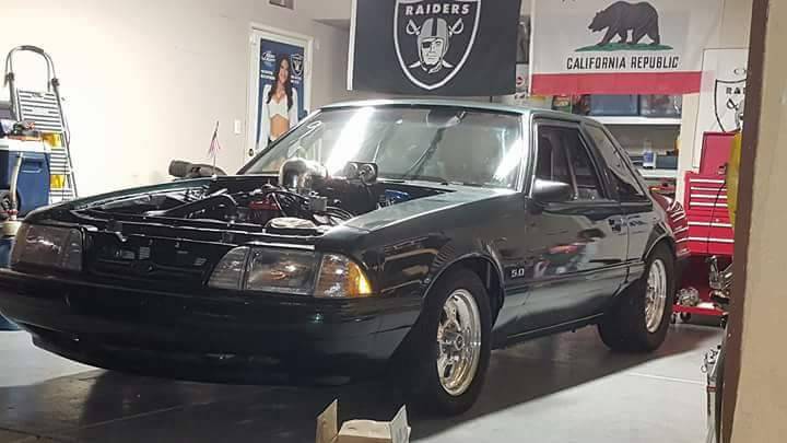 1991 Ford Mustang Notch Drag Build w/ Turbo SHP 427