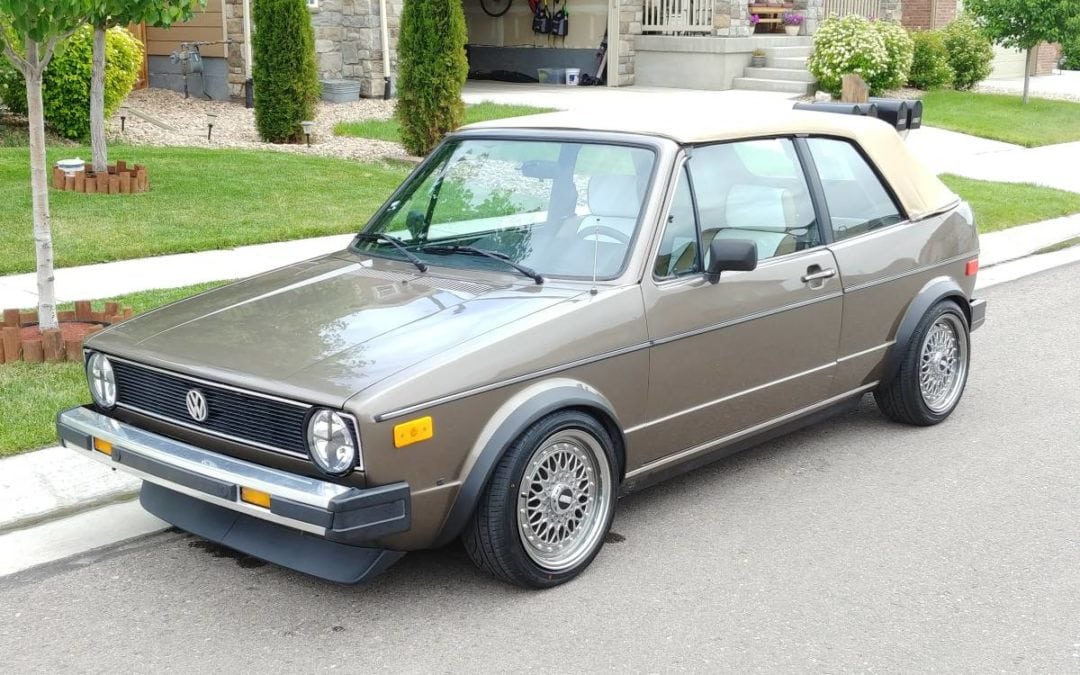 1987 Volkswagen Cabriolet w/ 56k Miles