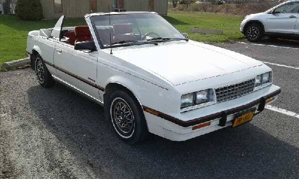 1985 chevrolet cavalier convertible cs deadclutch 1985 chevrolet cavalier convertible cs