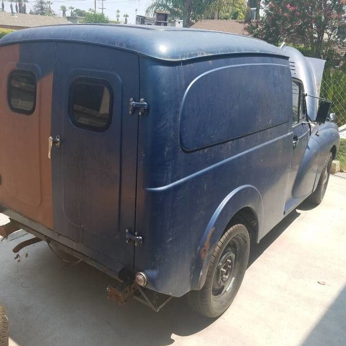 1957 Morris Minor Panel Delivery Project