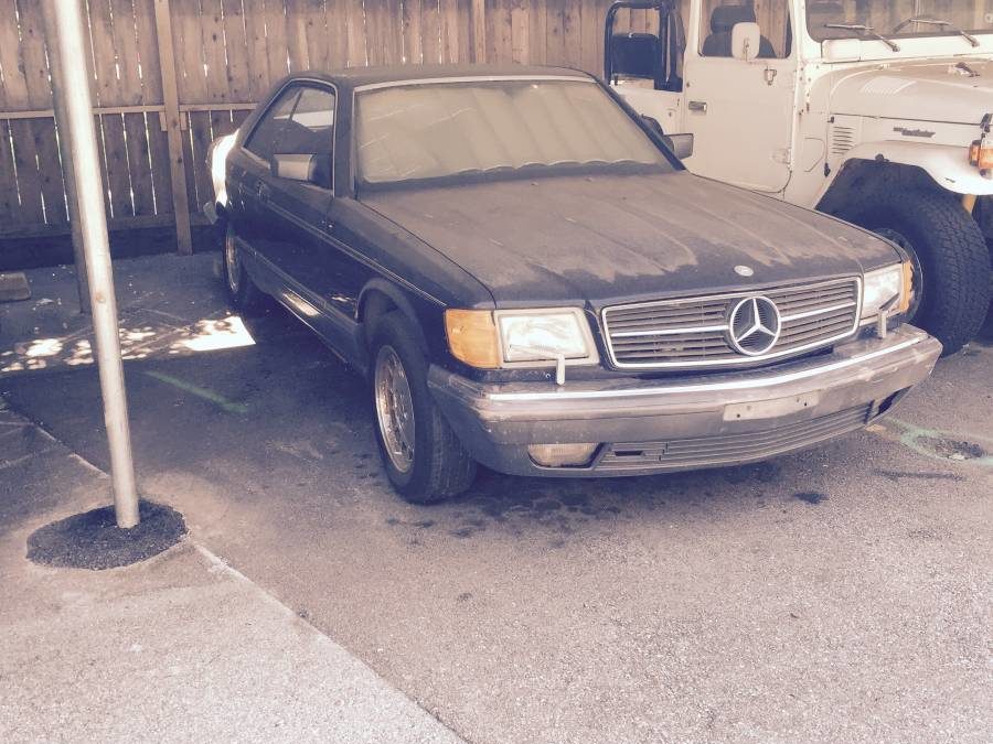 1987 Mercedes-Benz 560SEC Project