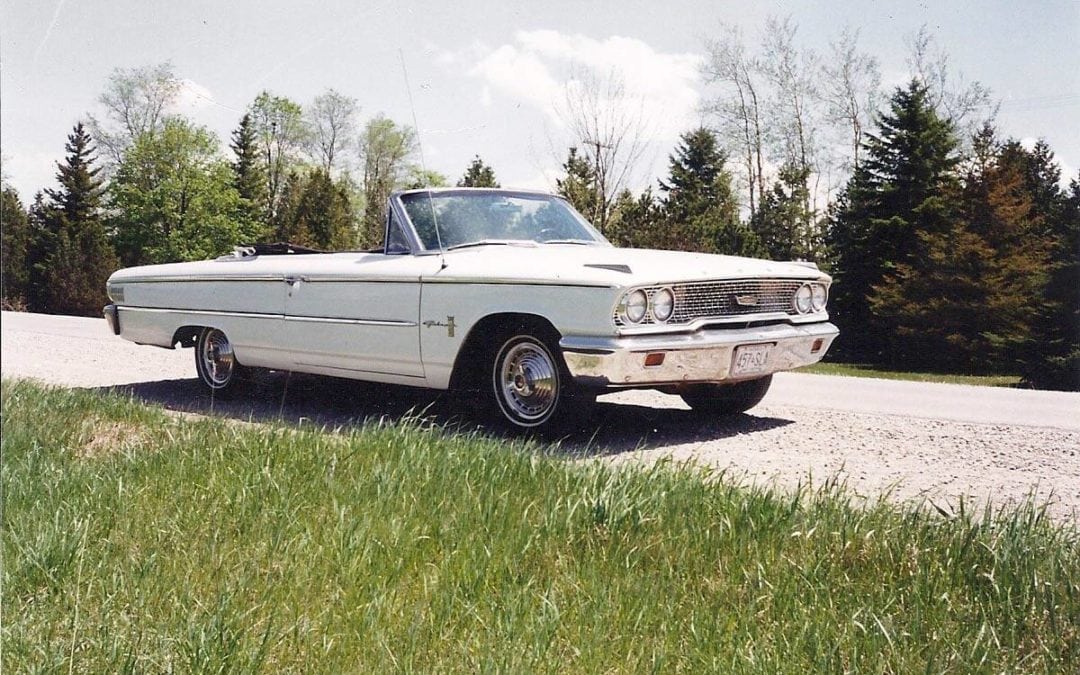 1963 Ford Galaxie 500 Convertible Running Project w/ Fresh Interior