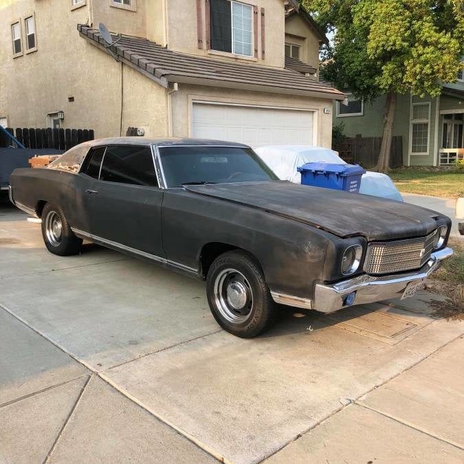 1970 Chevrolet Monte Carlo Running Project w/ LS1 Swap