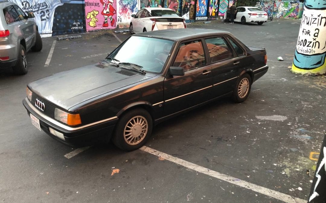 1986 Audi 4000 Quattro Commemorative Edition w/ Red Leather