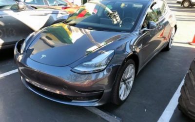 2018 Tesla Model 3 Runs & Drives Rear Ended Salvage w/ 3k Miles