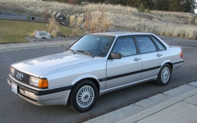 1987 Audi 4000 CS Quattro All Original w/ Leather