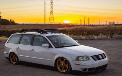 2003 Volkswagen Passat VR6 5 Speed Wagon On Bags