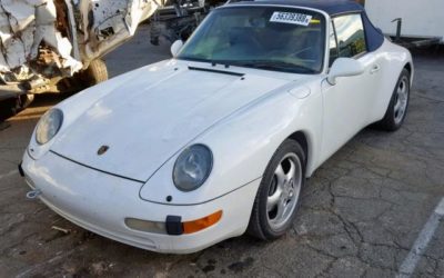 1996 Porsche 911 Carrera 2 3.6 Convertible Insurance Auction