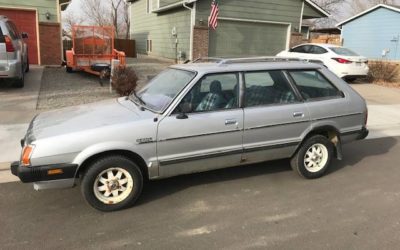 1980 Subaru GL 1600 4wd 5 Speed All Original One Owner w/ 75k Miles