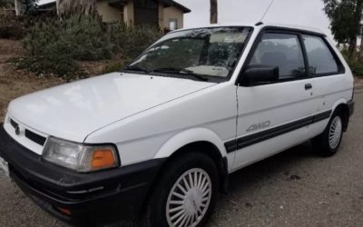 1990 Subaru Justy 4WD 5 Speed Hatchback All Original