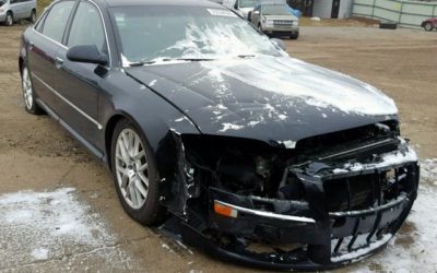 2005 Audi A8 L W12 Quattro Front End Salvage