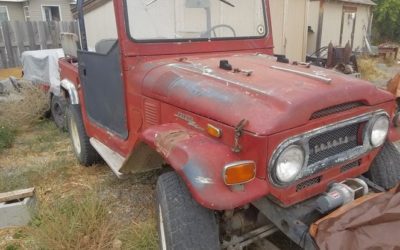 1971 Toyota FJ40 Land Cruiser Project – Runs & Drives