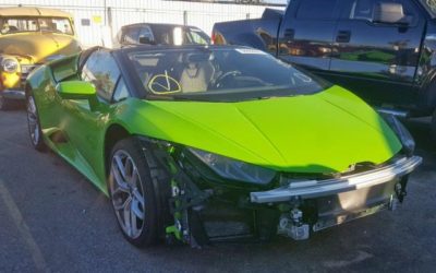 2017 Lamborghini Huracan Front End Salvage Runs & Drives w/ 7k Miles