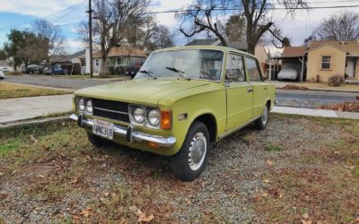 1972 Fiat 124s 1400 Sedan 4 Speed