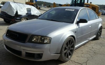 2003 Audi RS6 Twin Turbo V8 Flood Salvage Runs & Drives