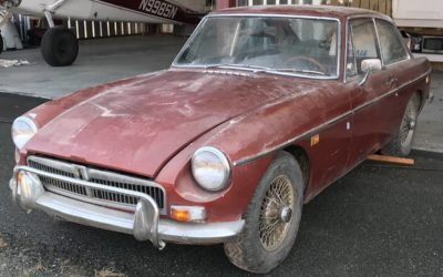 1968 MG BGT Barn Find Project Last Driven In 1979