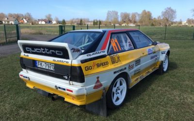 1980 – 83 Audi Quattro A2 FIA Homologated Rally Build w/ 405hp 20vT