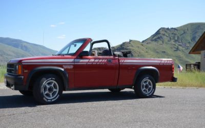 1990 Dodge Dakota Sport Convertible Pickup