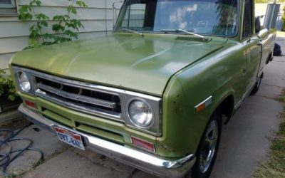 1969 International 1200D Pickup Project Needs Brake Work