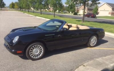 2005 Ford Thunderbird 50th Anniversary Convertible Rebuilt