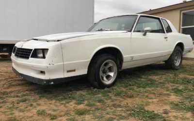 1988 Chevrolet Monte Carlo SS Aero Roller