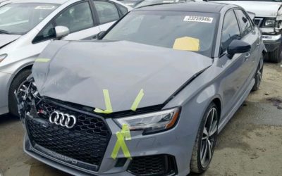 2018 Audi RS3 Front / Rear Collision Salvage – Runs & Drives