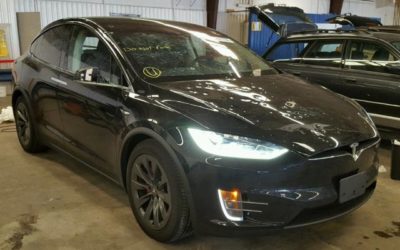 2018 Tesla Model X Hail Salvage Runs & Drives w/ 6k Miles