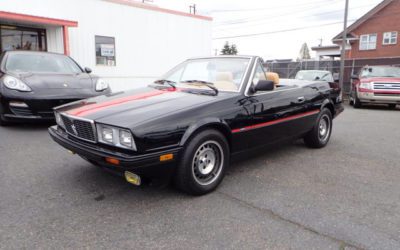 1986 Maserati Cambiocorsa Spyder Full Custom Roadster