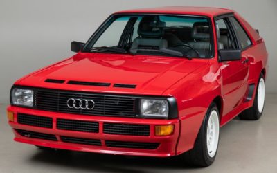 1986 Audi Sport Quattro US Federalized 1 of 224 Produced w/ 34k Miles