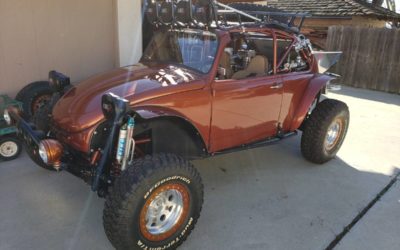 1973 Volkswagen Long Travel Convertible Baja Bug w/ FI Subaru Swap