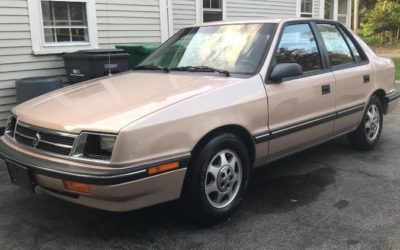 1987 Dodge Shadow Sedan All Original w/ 37k Miles