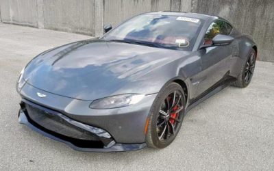 2019 Aston Martin Vantage Rear End Salvage Runs & Drives w/ 1k Miles