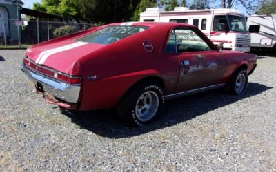 1969 AMC AMX 290 4 Speed Project Needs Full Restoration